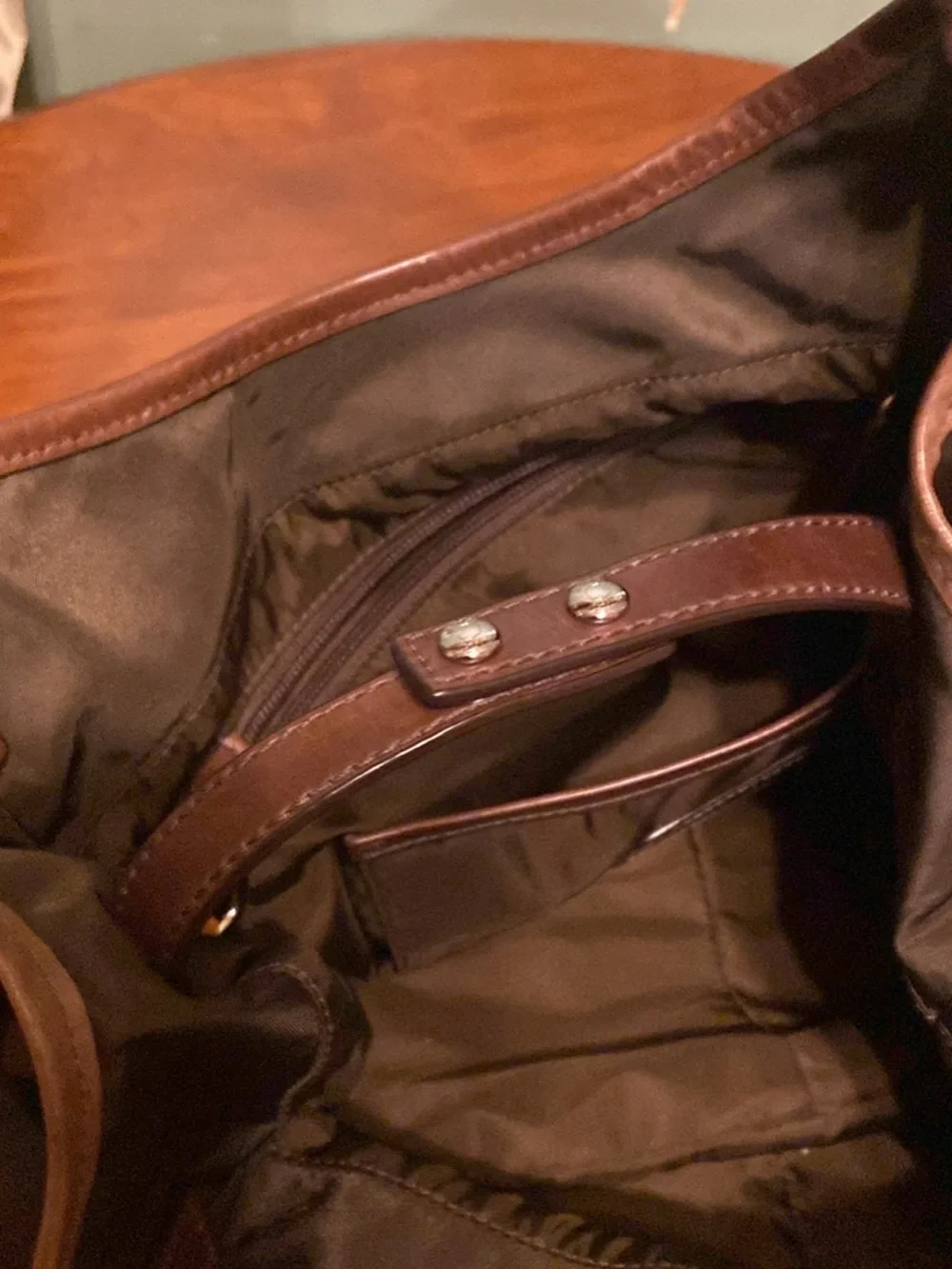 Tumi spacious shoulder